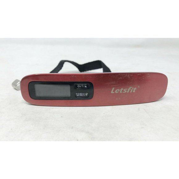 LETSFIT Portable SUITCASE Digital LUGGAGE SCALE for Travelers - Picture 1 of 9